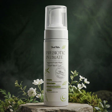 Prebiotic intimate Hygiene Foam Wash 9 Natural Plant Extracts 180ml