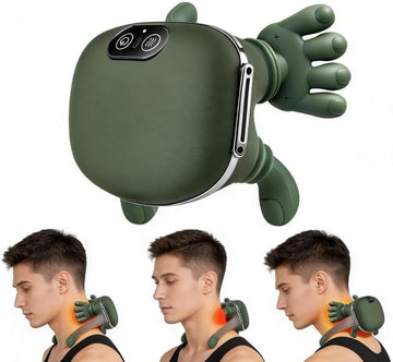 4D Green Neck & Shoulder Heat Massager