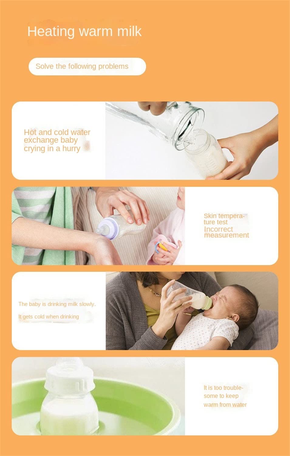 Baby Feeder Milk Warmer USB Portable
