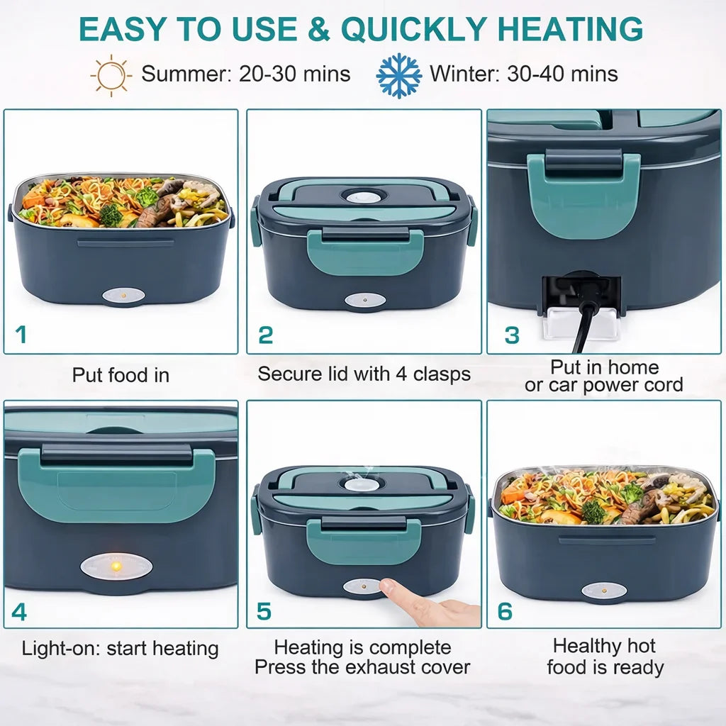 Electric Lunch Box Food Warmer