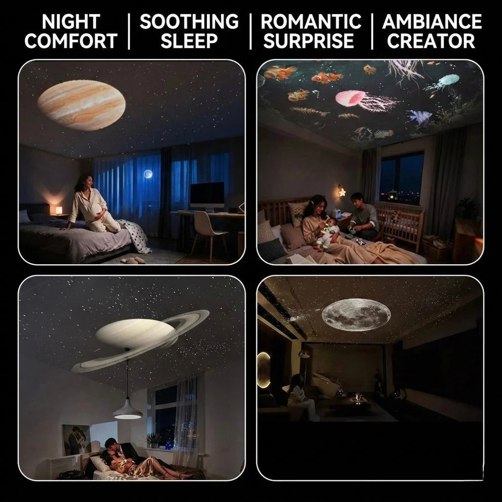 USB Starry Sky Light Projector